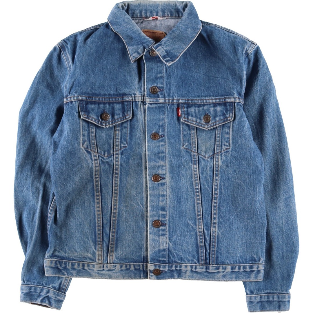 90年代 リーバイス Levi's 70500-0217 デニムジャケット Gジャン フランス製 レディースM ヴィンテージ /eaa33951842着丈