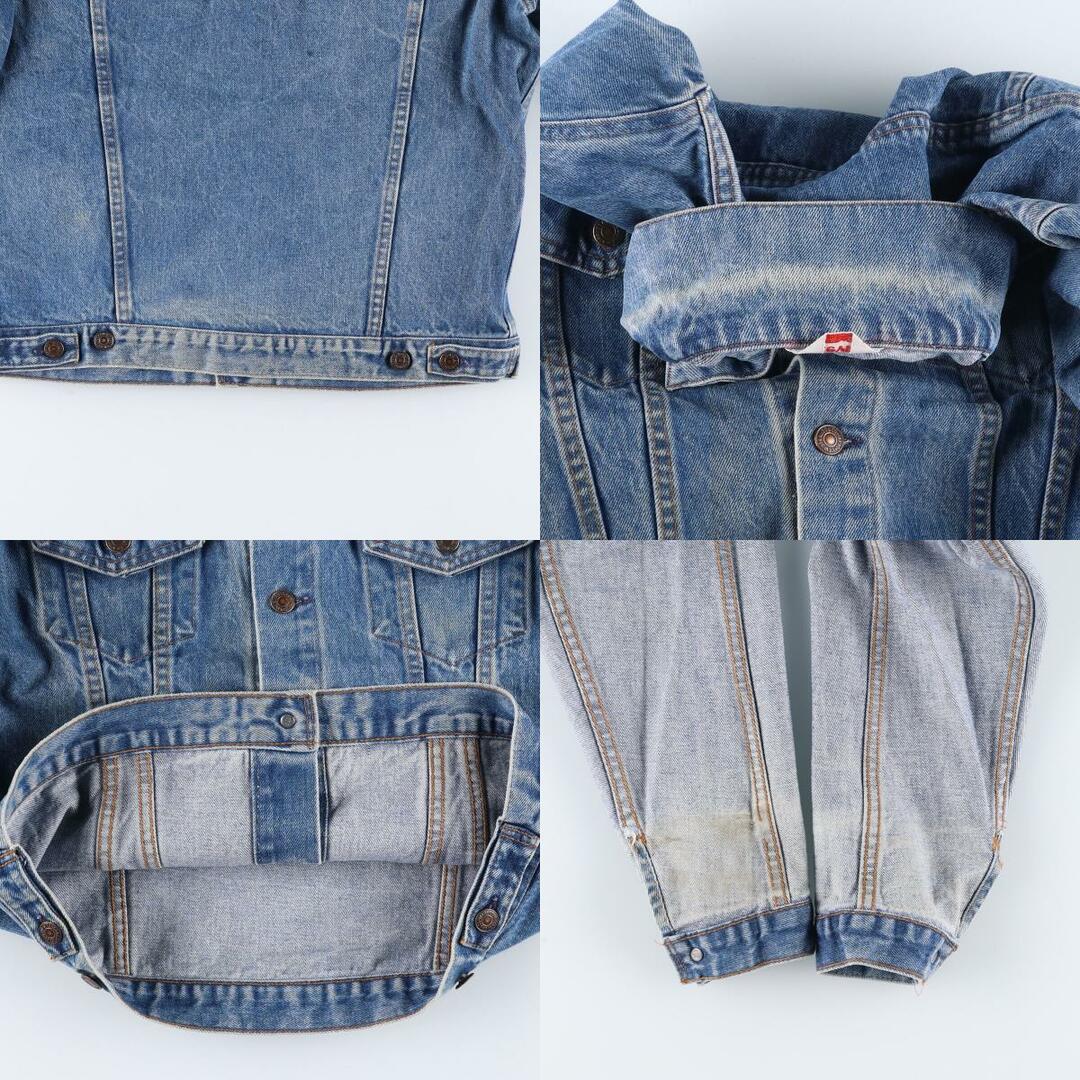 90年代 リーバイス Levi's 70500-0217 デニムジャケット Gジャン フランス製 レディースM ヴィンテージ /eaa339518