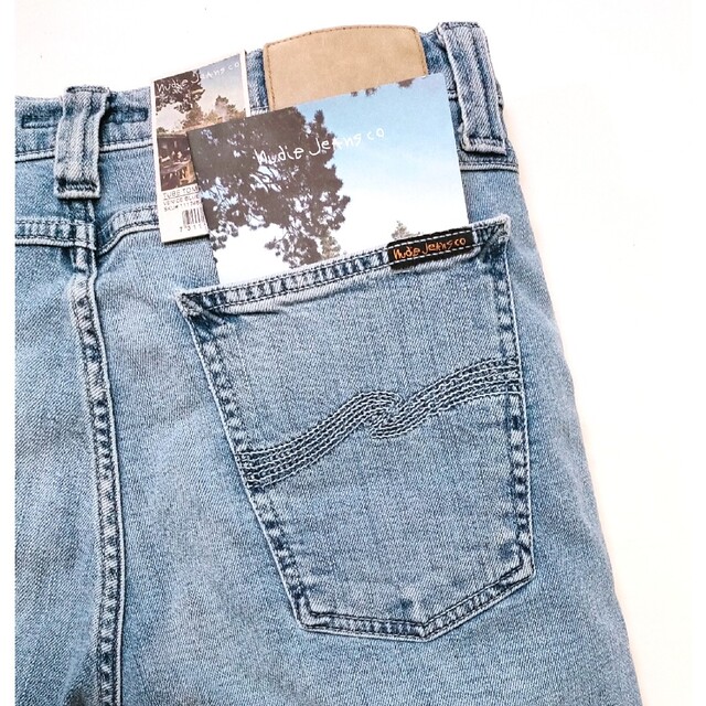 Nudie Jeans(ヌーディジーンズ)の新品　Nudie Jeans ヌーディジーンズ　ストレッチテーパードデニム メンズのパンツ(デニム/ジーンズ)の商品写真