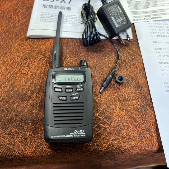 品】アルインコ DJ-X7, KTT-750P 受信機+送信機