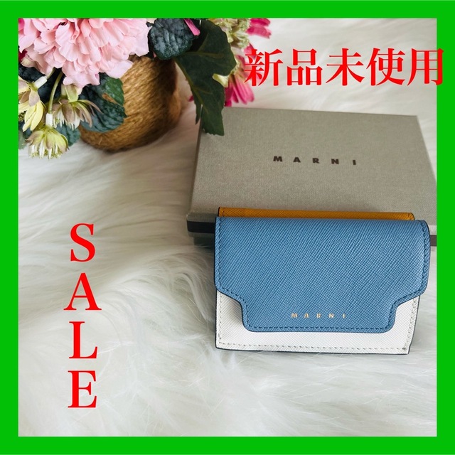 新品未使用 MARNI マルニ 財布 ミニ財布 カードケース-