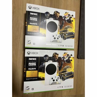 エックスボックス(Xbox)の新品未開封 Microsoft Xbox Series S 同梱版 2台セット(家庭用ゲーム機本体)