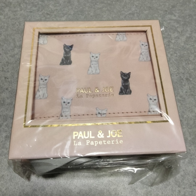 PAUL & JOE(ポールアンドジョー)のポールアンドジョー　パスケース/チェスキャット・アプリコットピンク レディースのファッション小物(パスケース/IDカードホルダー)の商品写真