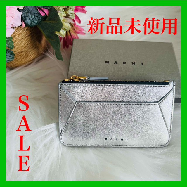 8周年記念イベントが 新品MARNI マルニ コインケース カードケース ミニ財布 レディース ブラック ミニ財布 レディース 小銭入れ カードケース