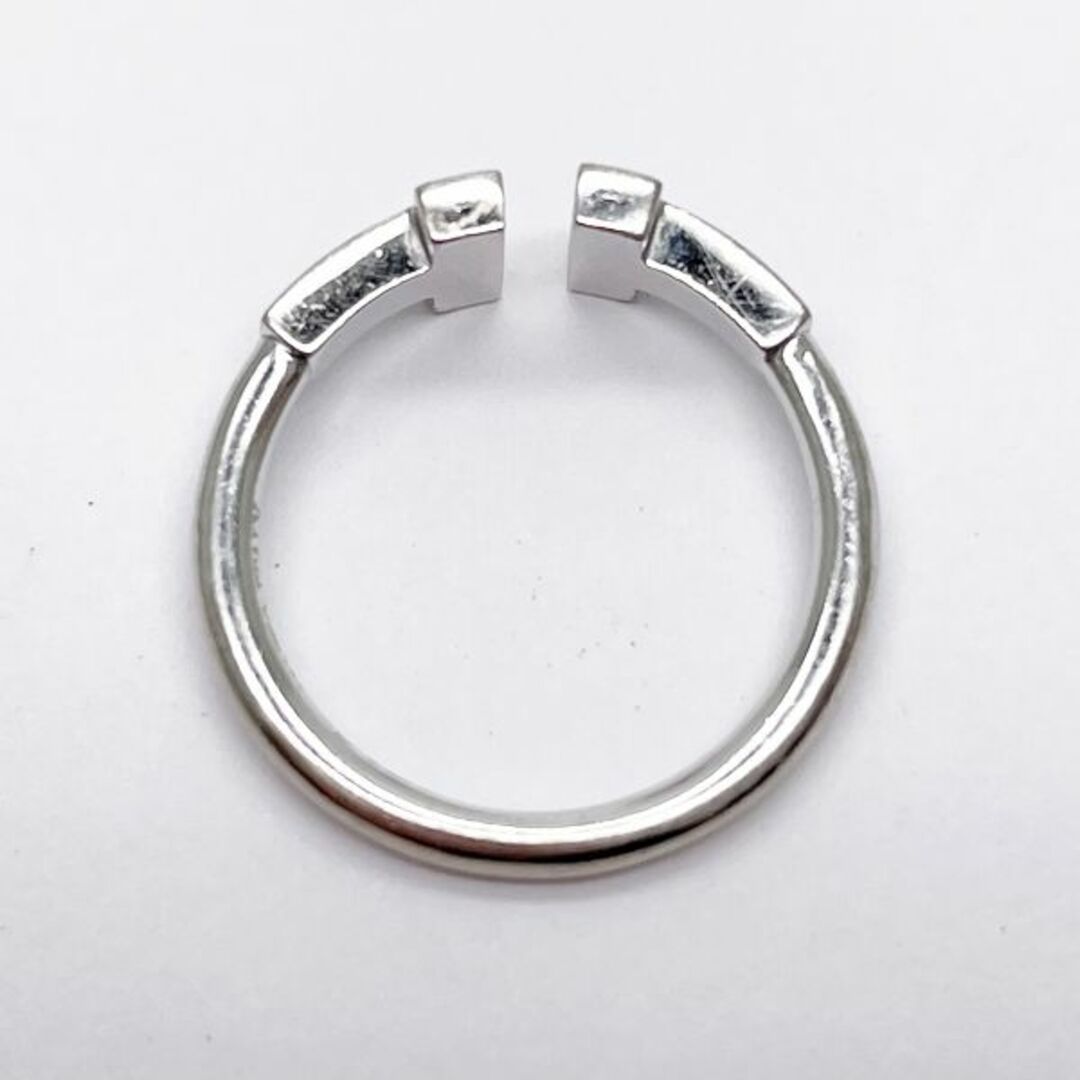 TIFFANY&Co. Tワイヤー ダイヤ  リング・指輪 K18WG 4