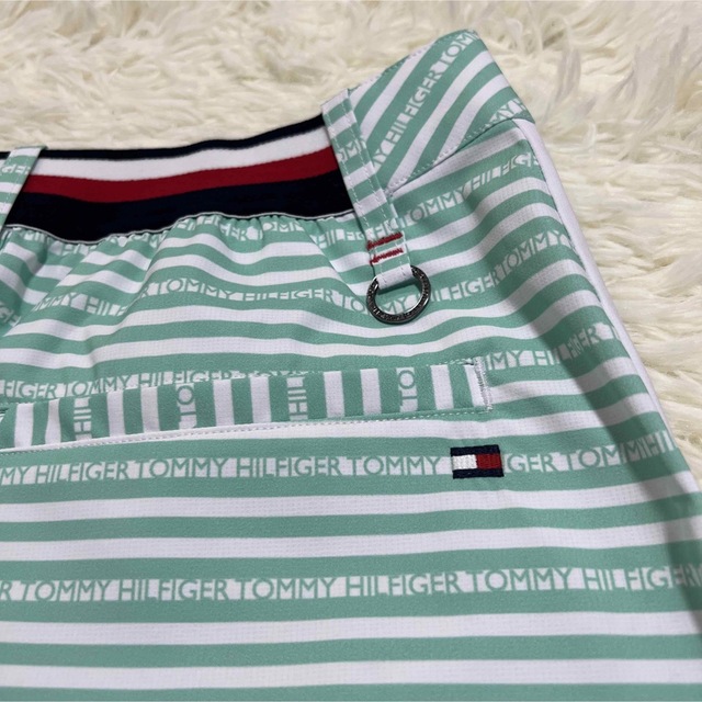 TOMMY HILFIGER(トミーヒルフィガー)の極美品✨【TOMMY HILFIGER】L ゴルフウェア スカート 可愛い♡ スポーツ/アウトドアのゴルフ(ウエア)の商品写真