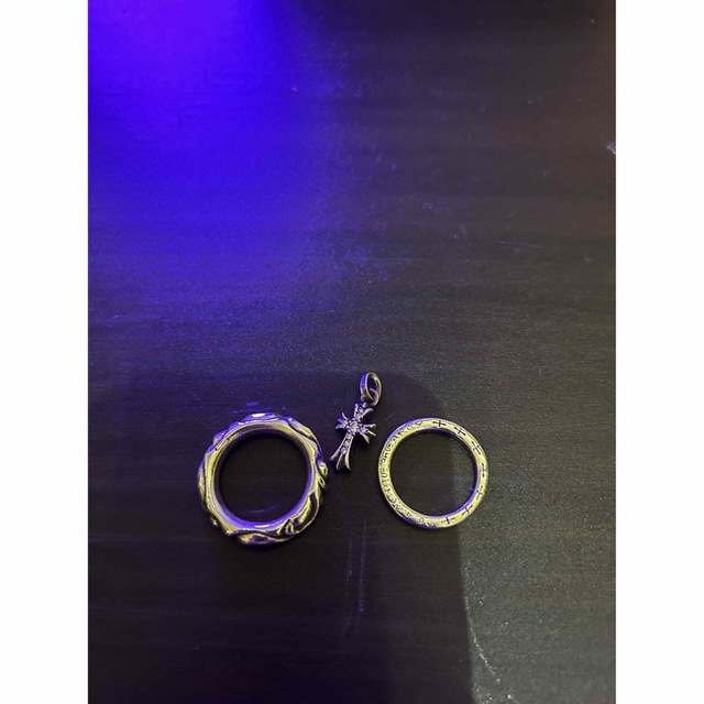 Chrome Hearts(クロムハーツ)のクロムハーツスクロールバンドリング メンズのアクセサリー(リング(指輪))の商品写真