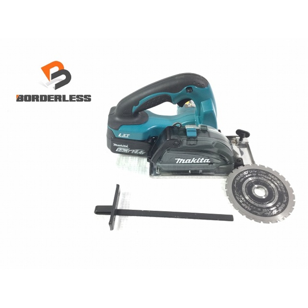 ☆比較的綺麗です☆makita マキタ 125mm 14.4V 充電式チップソーカッタ CS540D バッテリー1個(14.4V 5.0Ah)付き 72136バイク