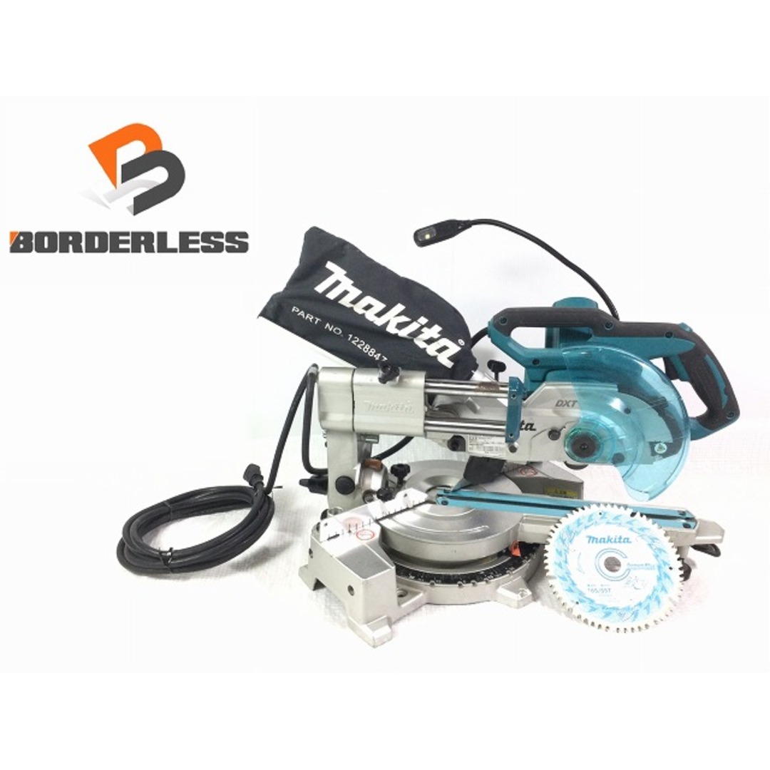 バイク ☆中古品☆makita マキタ 165mm スライドマルノコ LS0613FL 丸