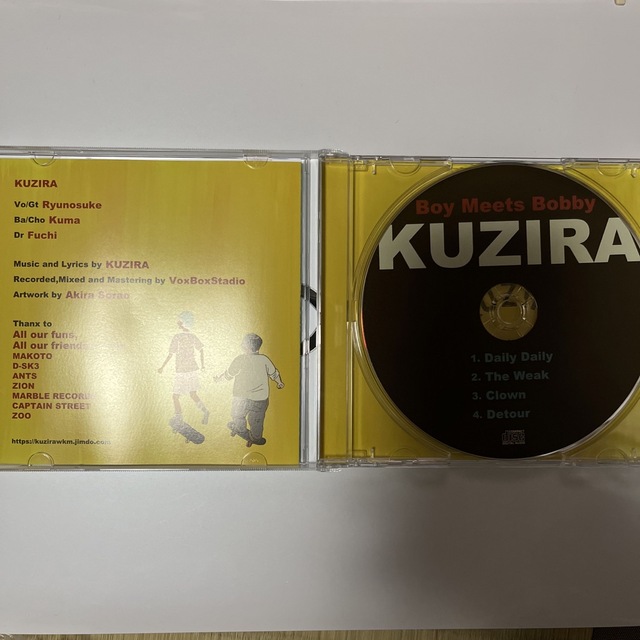 KUZIRA CD Boy Meets Bobby