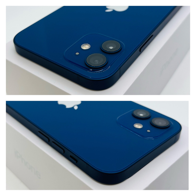 Apple - S 新品電池 iPhone 12 ブルー 256 GB SIMフリー 本体の通販 by