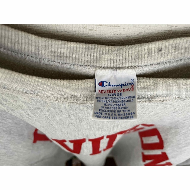 メンズ(L)Champion Sweatshirtチャンピオンカレッジスウェット