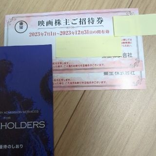 東宝　株主優待券2枚【最新】(その他)