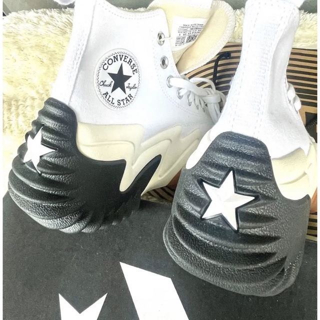 コンバース ランスターモーション 白 アクアミスト23.0cm CONVERSE