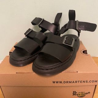 ドクターマーチン(Dr.Martens)のDr.Martens GRYPHON BLACKサンダル 23cm(サンダル)