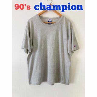 チャンピオン(Champion)のchampion チャンピオン　Tシャツ　無地Tシャツ　90's古着(Tシャツ/カットソー(半袖/袖なし))