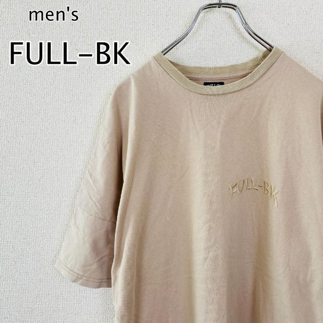 FULL BK FULL-BK 　刺繍　タグデザイン　 Tシャツ 　フルビーケー