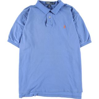 ラルフローレン(Ralph Lauren)の古着 ラルフローレン Ralph Lauren POLO by Ralph Lauren 半袖 ポロシャツ メンズXXL /eaa338679(ポロシャツ)