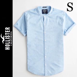 ホリスター(Hollister)の新品タグ付き☆ホリスターオックスフォード半袖シャツSアバクロアメリカンイーグル(シャツ)