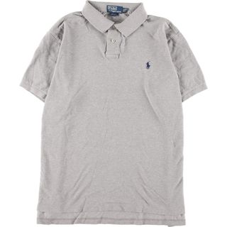 ラルフローレン(Ralph Lauren)の古着 ラルフローレン Ralph Lauren POLO by Ralph Lauren CUSTOM FIT 半袖 ポロシャツ メンズXL /eaa338013(ポロシャツ)