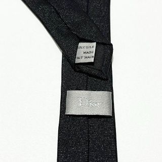 DIOR HOMME - 【極美品】ディオールオム ネクタイ ソリッドタイ 無地 ...