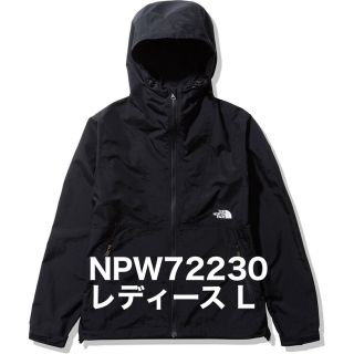 ザノースフェイス(THE NORTH FACE)のセール【新品未使用】コンパクトジャケット NPW72230 黒 ブラックL(ナイロンジャケット)