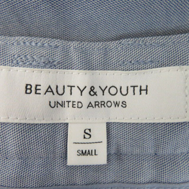 BEAUTY&YOUTH UNITED ARROWS(ビューティアンドユースユナイテッドアローズ)のB&Y ユナイテッドアローズ クロップドパンツ スラックス 七分丈 無地 S レディースのパンツ(その他)の商品写真