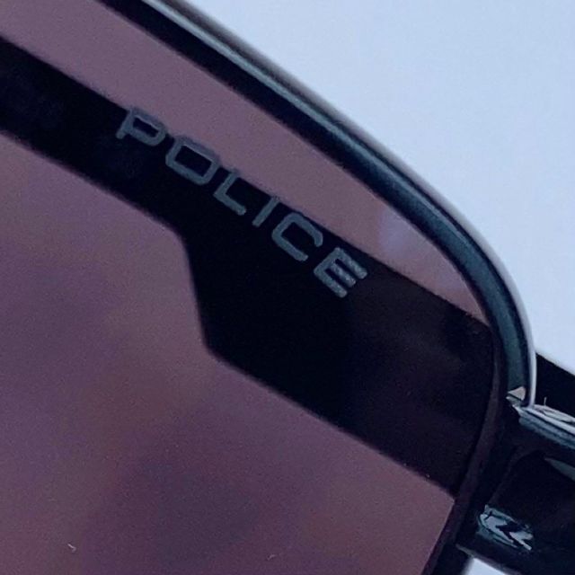 【美品正規品】ポリス POLICE サングラス メンズ ブラック ケース付き