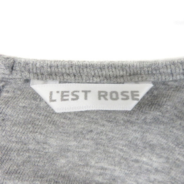 L'EST ROSE - レストローズ Tシャツ カットソー 半袖 プリント バック ...