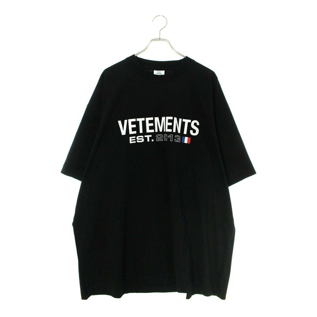 新品 《VETEMENTS》ヴェトモン HEAVYMETALロゴTシャツ 黒 M - www