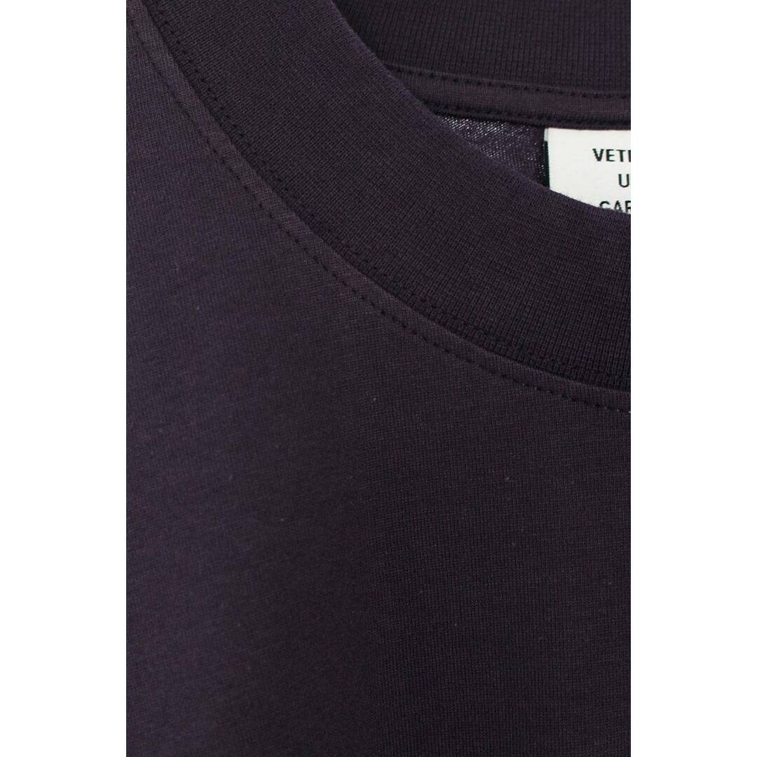 ヴェトモン  23AW  UE54TR330U PURPLE PARISロゴプリントTシャツ  メンズ M 3