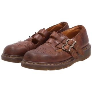 ドクターマーチン(Dr.Martens)の古着 ドクターマーチン Dr.Martens ストラップシューズ 英国製 UK6 レディース24.5cm /saa008388(ブーツ)