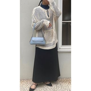 enrica メッシュ編みニット