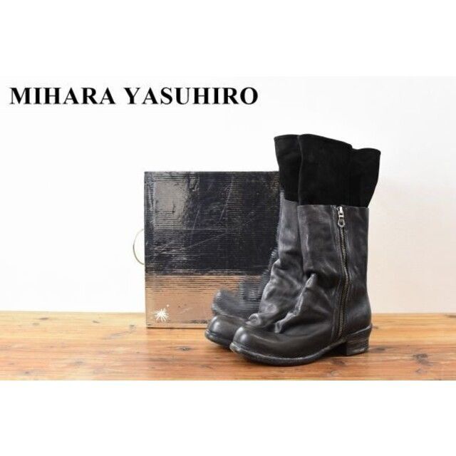 MIHARAYASUHIRO(ミハラヤスヒロ)のAL BC0005 高級 MIHARAYASUHIRO ミハラヤスヒロ レディースの靴/シューズ(ブーツ)の商品写真