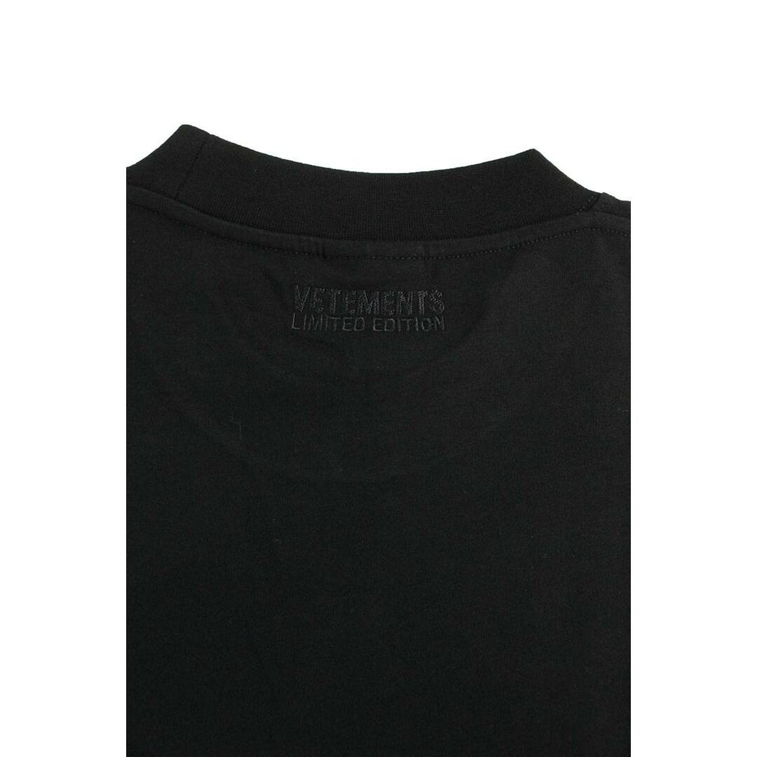 VETEMENTS 23AW BLACK Paris Tシャツ ヴェトモン-