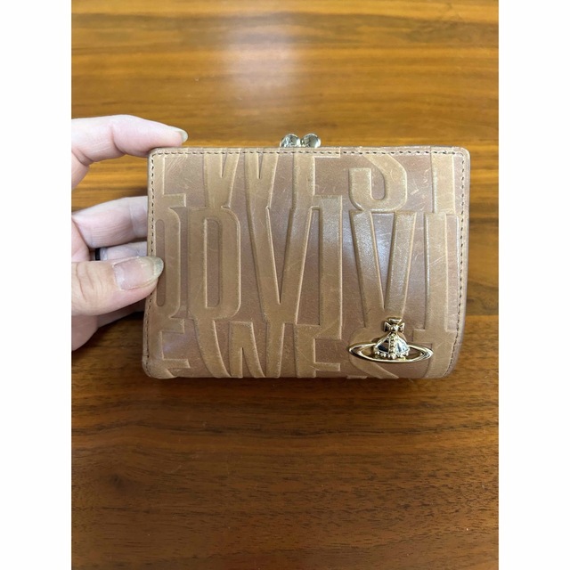 Vivienne Westwood(ヴィヴィアンウエストウッド)のヴィヴィアン　がま口折財布 レディースのファッション小物(財布)の商品写真