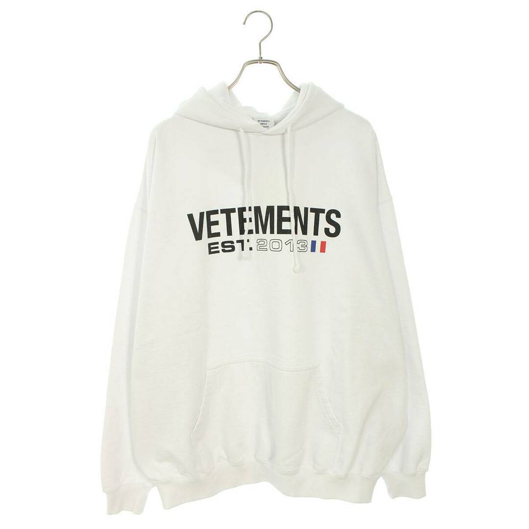 VETEMENTS - ヴェトモン 23AW UE54HD100W WHITE ロゴエンブロイダリー ...