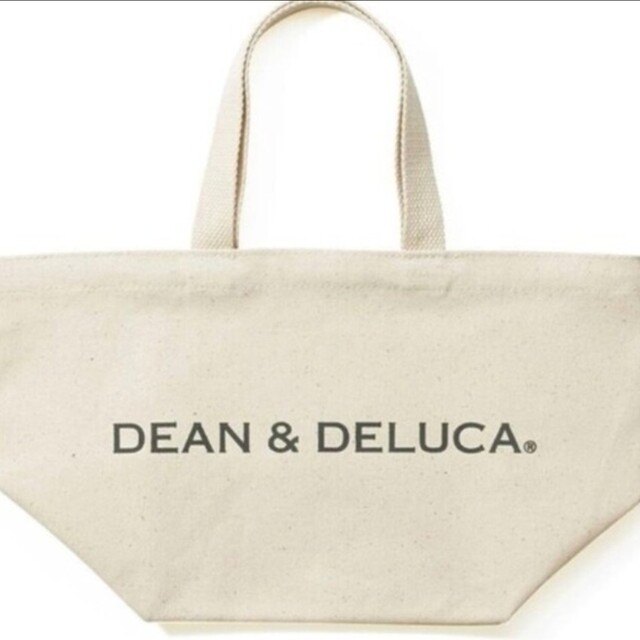 DEAN & DELUCA(ディーンアンドデルーカ)の新品 DEAN&DELUCA トートバッグ ナチュラルS & キャンディー レディースのバッグ(トートバッグ)の商品写真