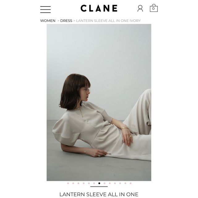 CLANE - 完売品 クラネ オールインワンの通販 by .｜クラネならラクマ