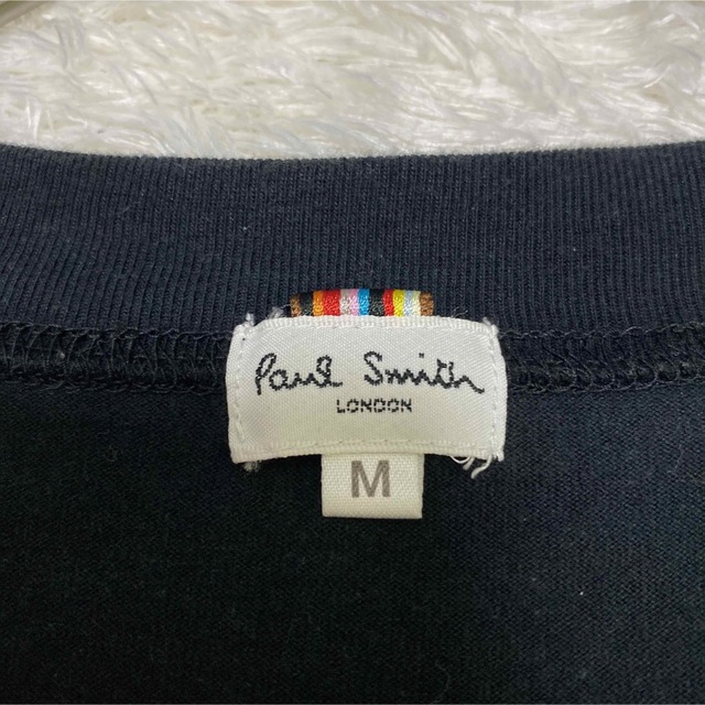 Paul Smith(ポールスミス)のポールスミスロンドン　Paul Smith Tシャツ　古着　総柄　黒　激レア メンズのトップス(Tシャツ/カットソー(半袖/袖なし))の商品写真