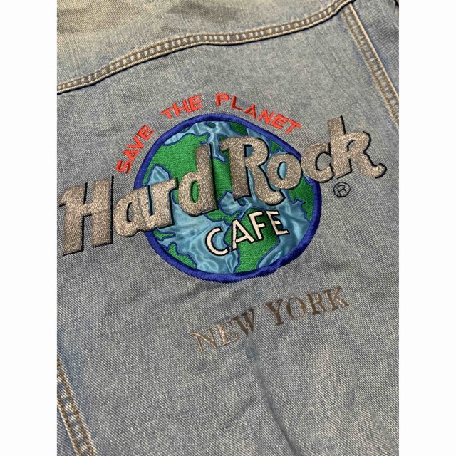 hard rock cafe New York デニムジャケット - Gジャン/デニムジャケット