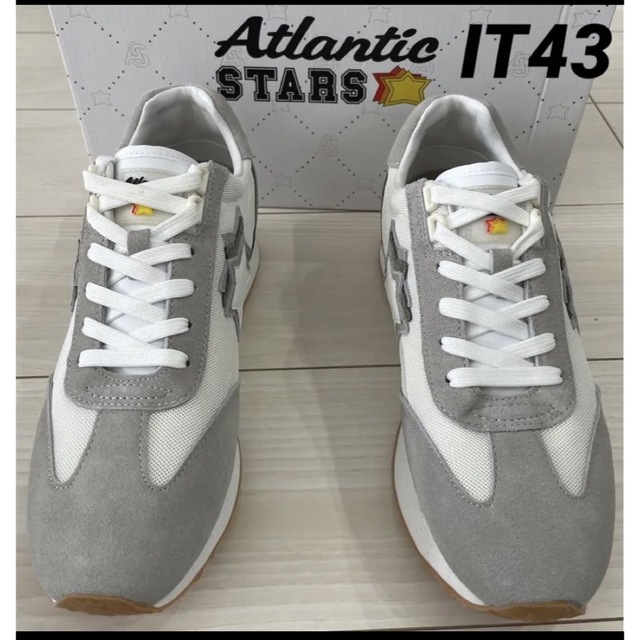 SALE‼️【新品】ATLANTICSTARS ホワイト/グレー 43-
