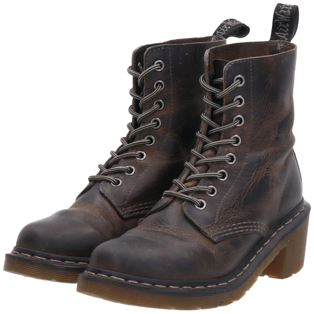 ドクターマーチン Dr.Martens ハイヒール 8ホールブーツ UK4 レディース22.5cm /saa008386