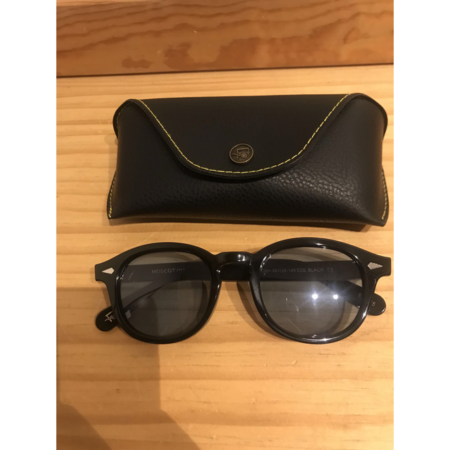 MOSCOT モスコット　49 黒縁　サングラス　メガネ