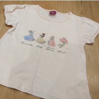 ディズニー(Disney)のキッズ服　ディズニープリンセス　ティシャツ(Tシャツ/カットソー)