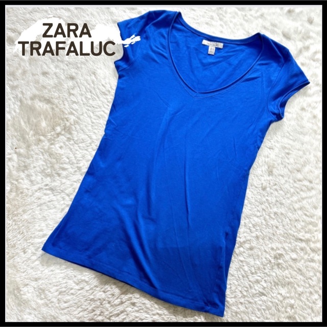 ZARA(ザラ)のZARA TRAFALUC ザラ M 半袖シャツ レディース トップス レディースのトップス(Tシャツ(半袖/袖なし))の商品写真