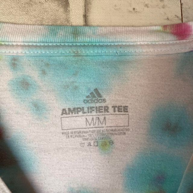 adidas(アディダス)の【限定希少デザイン】アディダス⭐︎絞り染めTシャツ　バスケチーム　カラフルM12 メンズのトップス(Tシャツ/カットソー(半袖/袖なし))の商品写真