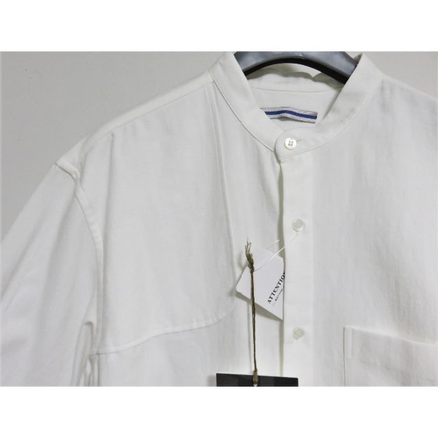 定価8.2万 新品 CristaSeya PATCHED MAO SHIRT M