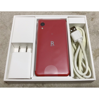 ラクテン(Rakuten)のRakuten Mini C330 RED 楽天ミニ レッド(スマートフォン本体)