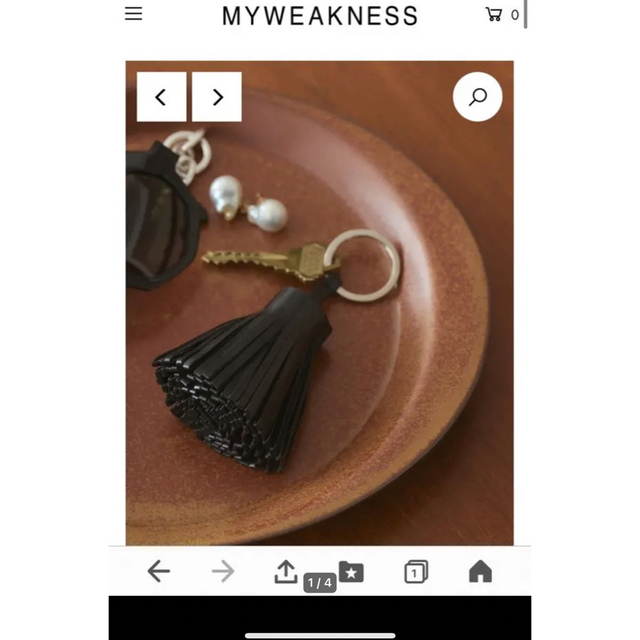 限定入荷 MY WEAKNESS マイウィークネス タッセル | www.ouni.org